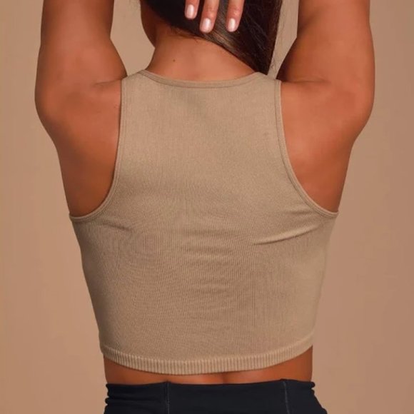 Free People Strapped In Ribbed Brami Nude Size XS/S (Fits 0-6) - Picture 5 of 6